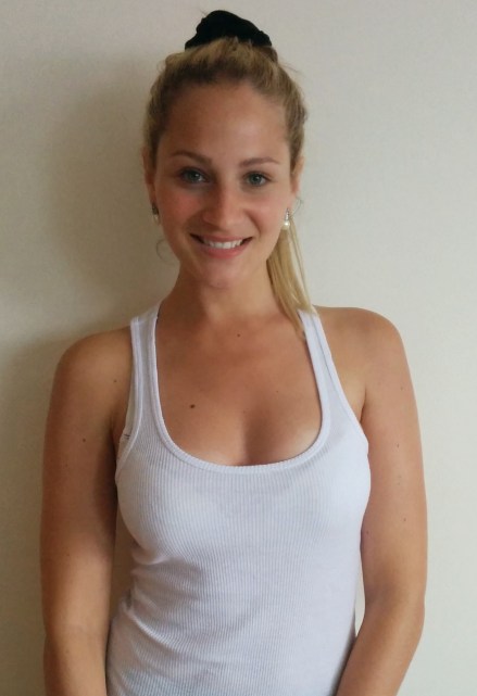 Ingreso de la paciente al consultorio.